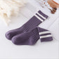 Kids Vibrant Double Stripe Colored Tube Socks