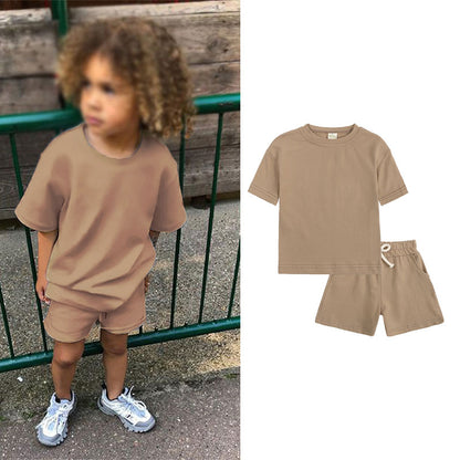 Summer Kids Co-ord Shorts and T-Shirt Set