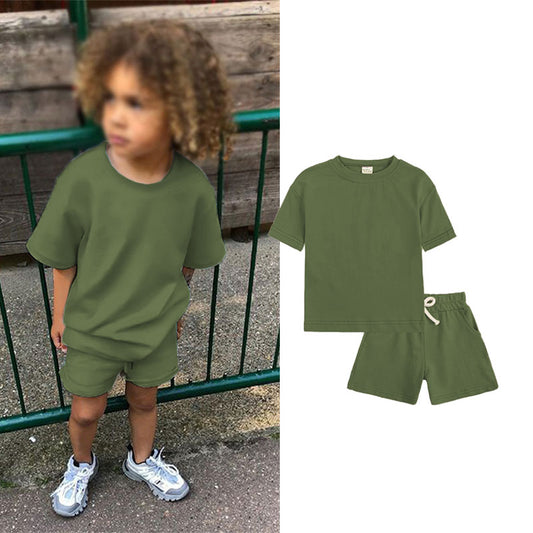 Summer Kids Co-ord Shorts and T-Shirt Set