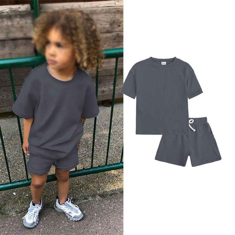 Summer Kids Co-ord Shorts and T-Shirt Set